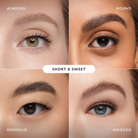 Velour Effortless Lashes cat-eye flare for definition