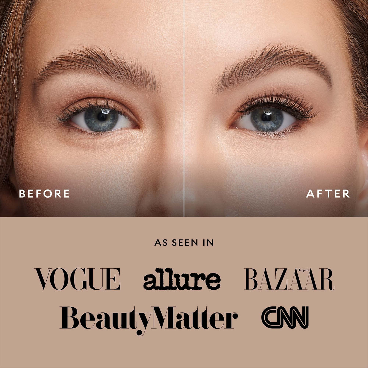 Velour Effortless Lashes showing easy application for beginners.