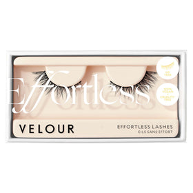 VELOUR Effortless Lashes Mini Me packaging for quick, easy application