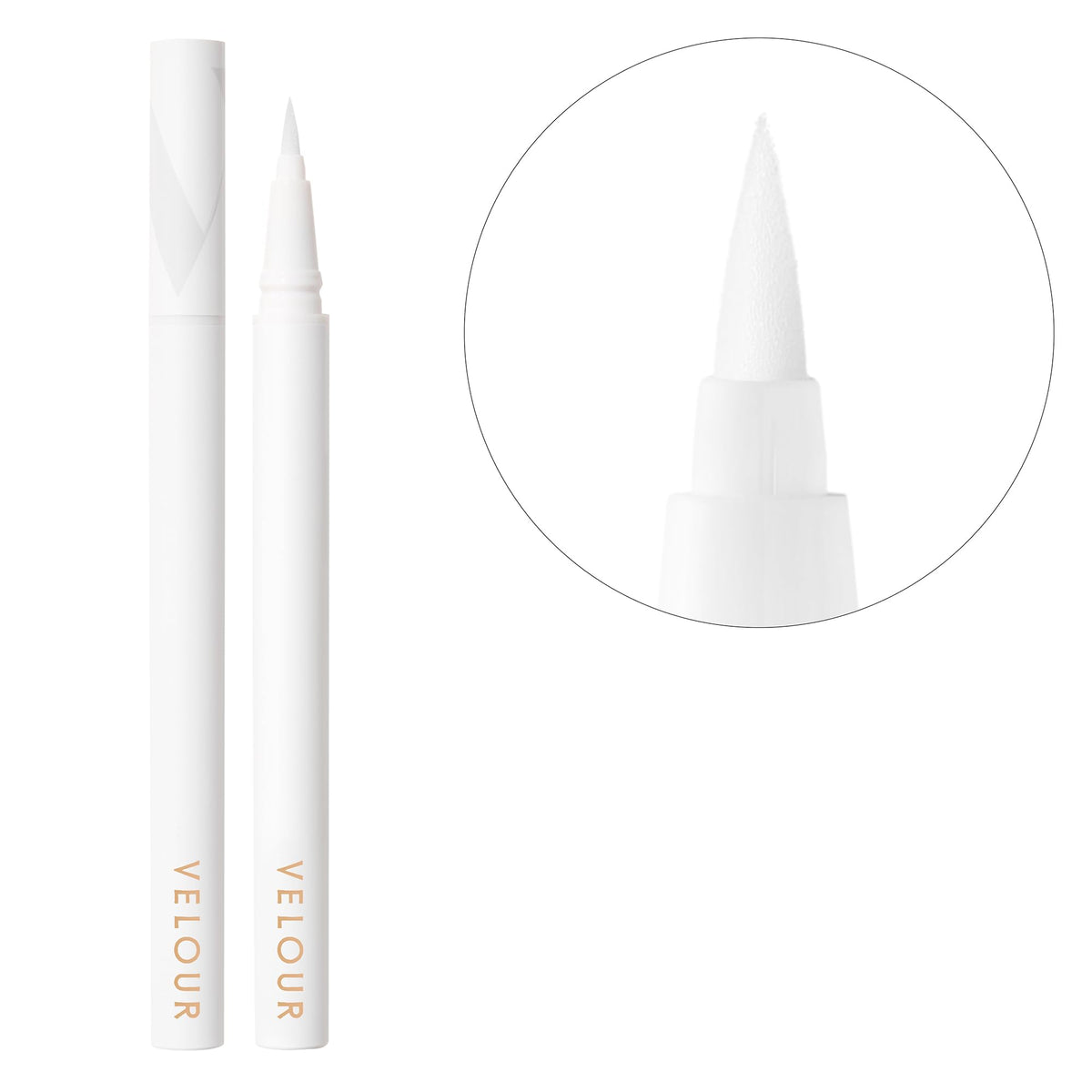Velour Glue & Go Pen with clear formula for quick lash application