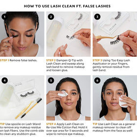 Velour Lash Clean closeup-texture reveals non-irritating, alcohol-free formula