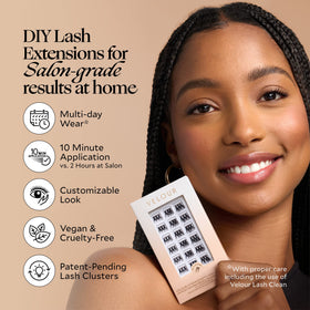 Velour-Xtensions 18-cluster details with soft tufts