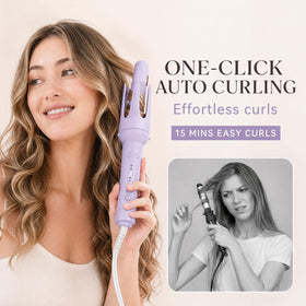VELOZ curling iron with 1.25-inch barrel for looser waves