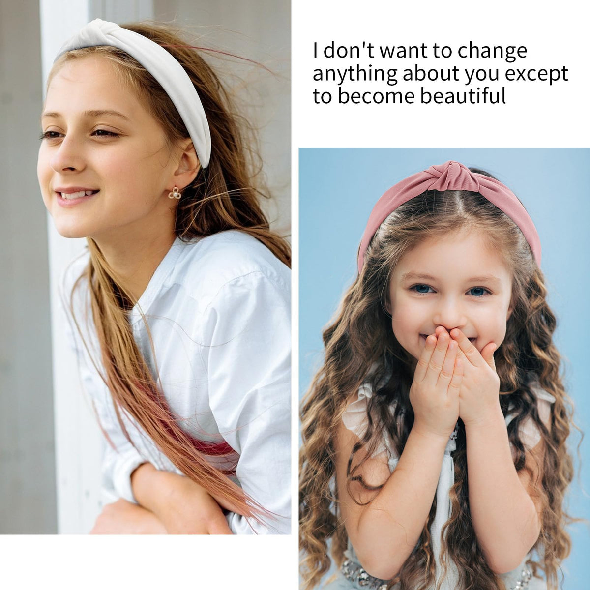 VELSCRUN 3-5cm width headbands keep hair tidy during routines.