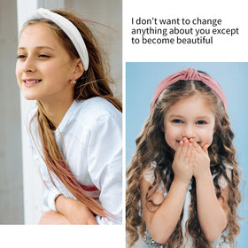 VELSCRUN 3-5cm width headbands keep hair tidy during routines.