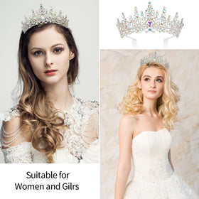 VELSCRUN AB tiara worn at weddings with sparkling light and elegance.