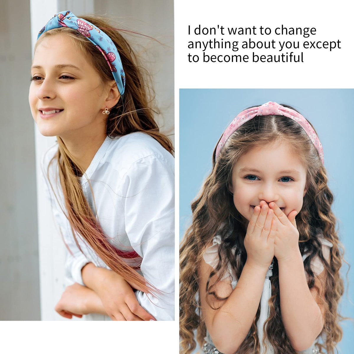 VELSCRUN boho flower headband adds subtle shine to outfits.