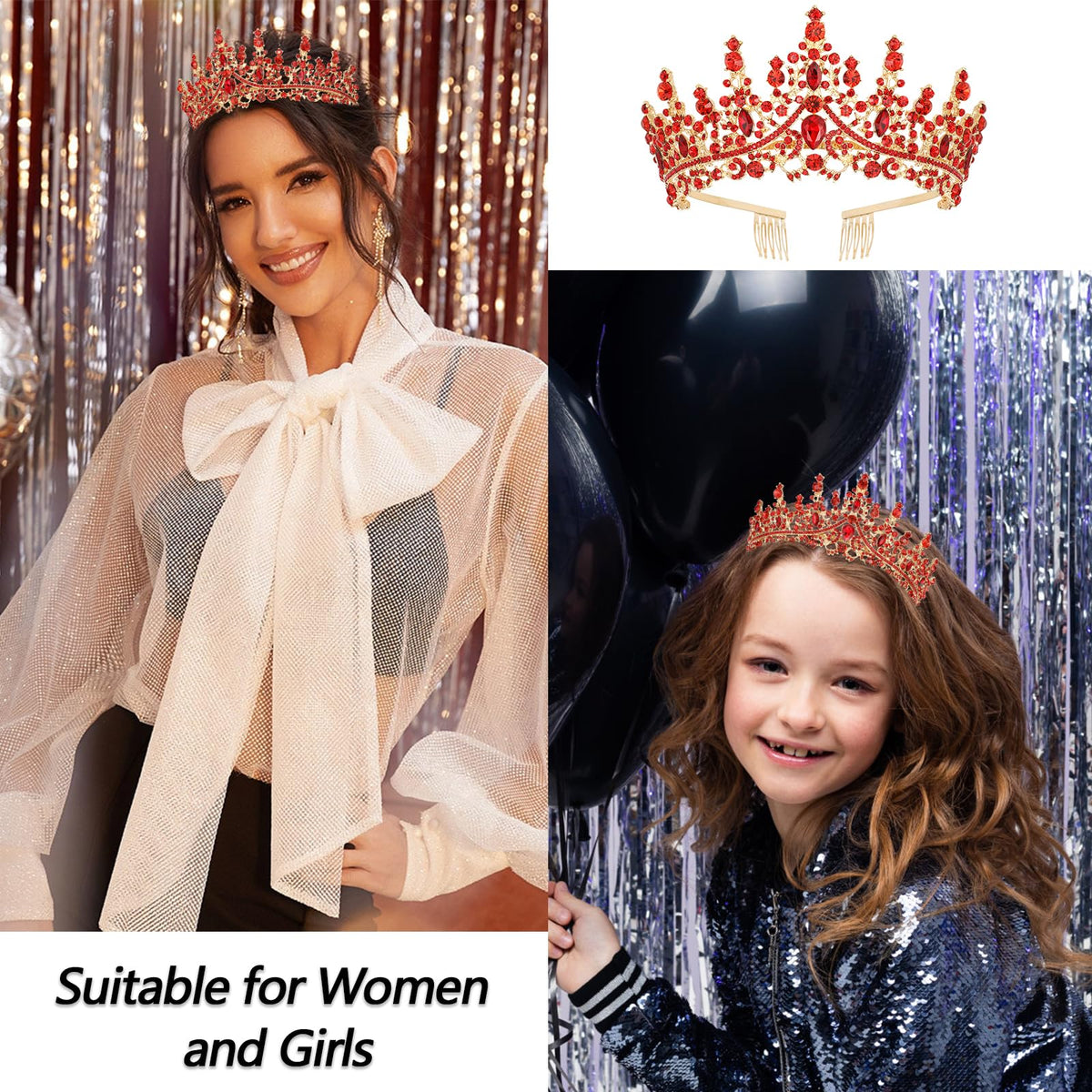 VELSCRUN gold-plated crown close-up highlights eco-friendly design and sparkle