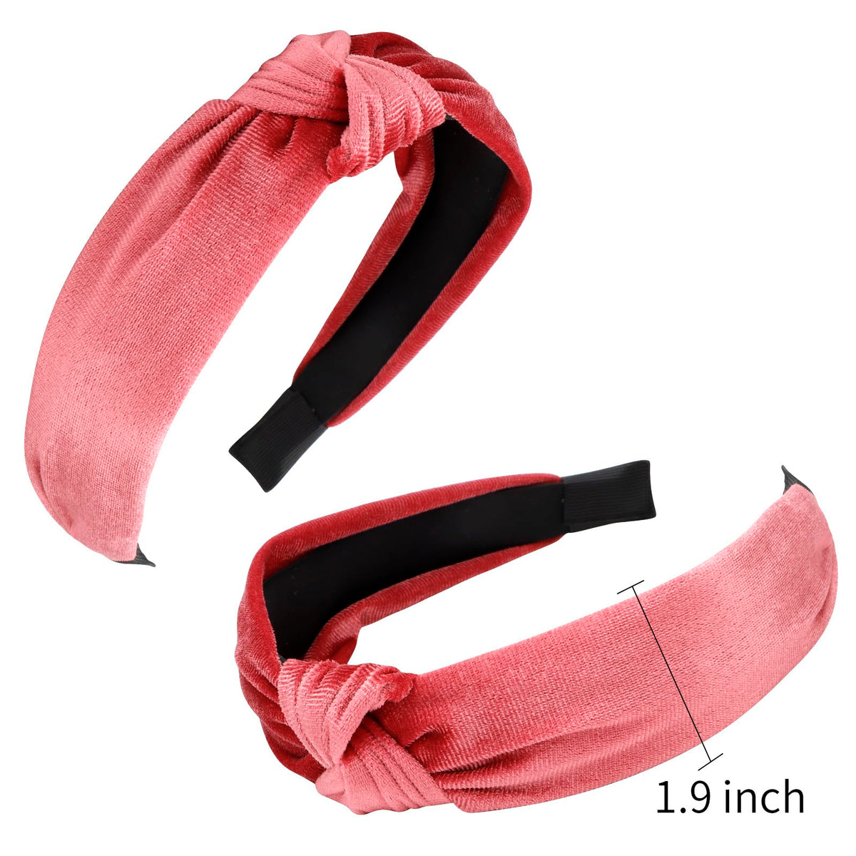 VELSCRUN knotted headbands bohemian-pattern — boho vibe elevates festival-ready ensembles.