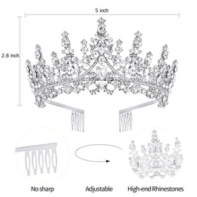 VELSCRUN kid-friendly tiara suitable for girls' birthday celebrations.