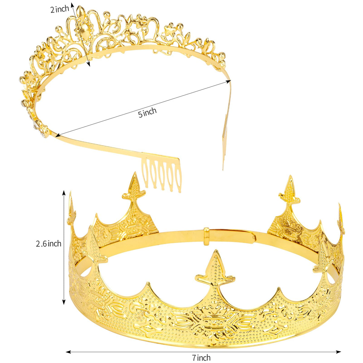 VELSCRUN wedding-ready crowns for brides and bridesmaids' celebrations