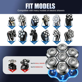 Velurie IPX7 waterproof head shown for shower or sink cleaning