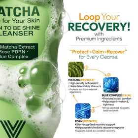 Herbal extracts soothe redness for sensitive skin