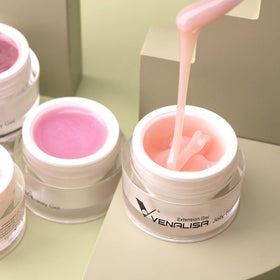 Curing under UV/LED lamp 90-120 seconds for Venalisa Builder Nail Gel 50ml.