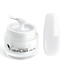 VENALISA Builder Nail Gel milky white bottle for economical at-home use
