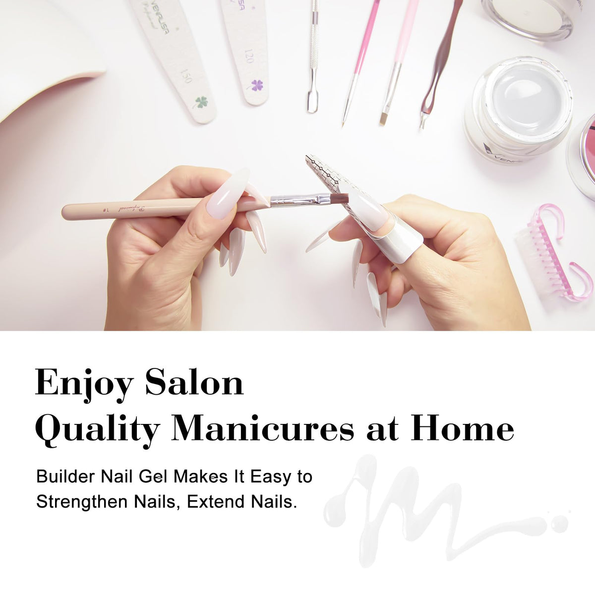 VENALISA Builder Nail Gel hardness boost for stronger nail structure