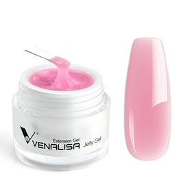 VENALISA hard gel 50ml bottle closeup shows premium packaging and long-lasting shine for nails