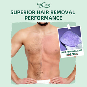 Vennco post-wax oil 60ml soothes skin after hair removal