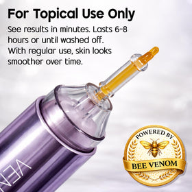 Venofye Blossom Bee Advanced Wrinkle Corrector pump for easy pea-sized application.