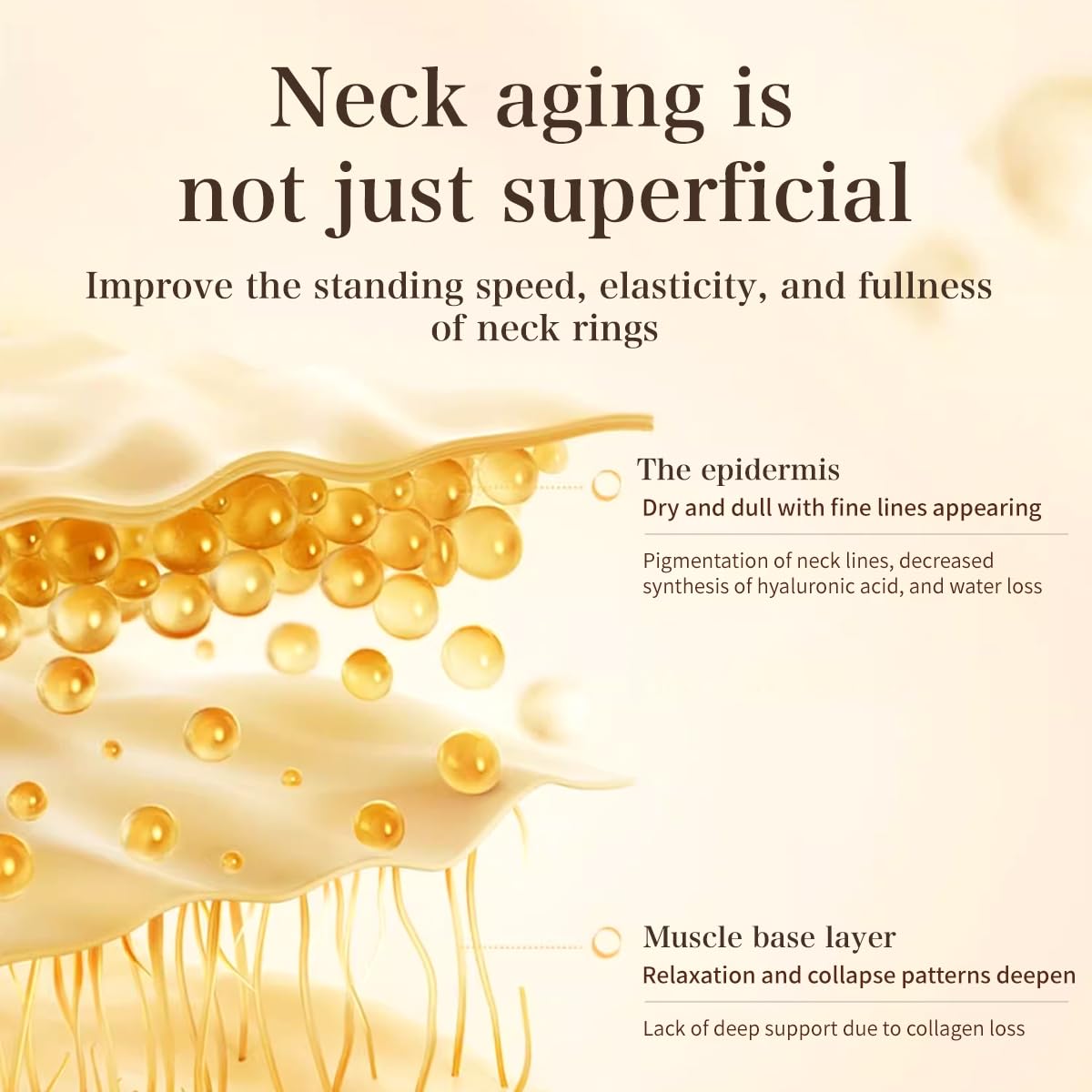 Venrock Niacinamide Neck Cream with décolleté application depicts day and night routine