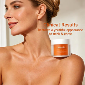 Venrock neck cream packaging close-up showing clean formula for dry skin