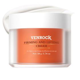 Venrock Niacinamide Neck Cream tube with premium packaging emphasizing firming hydration