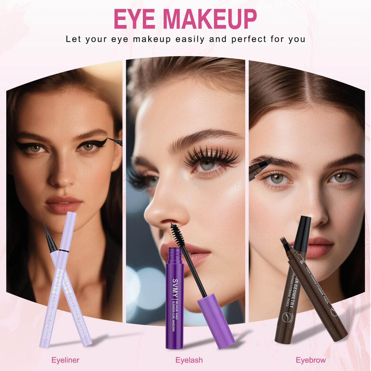 Venshun concealer and loose powder for natural-looking coverage.