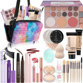 Venshun makeup set for teens in a travel bag for on-the-go touch-ups.