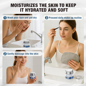 Vepxzory day-and-night use concept showing versatile skincare routine.