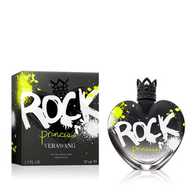 Vera Wang Rock Princess bottle back showing its silhouette and logo