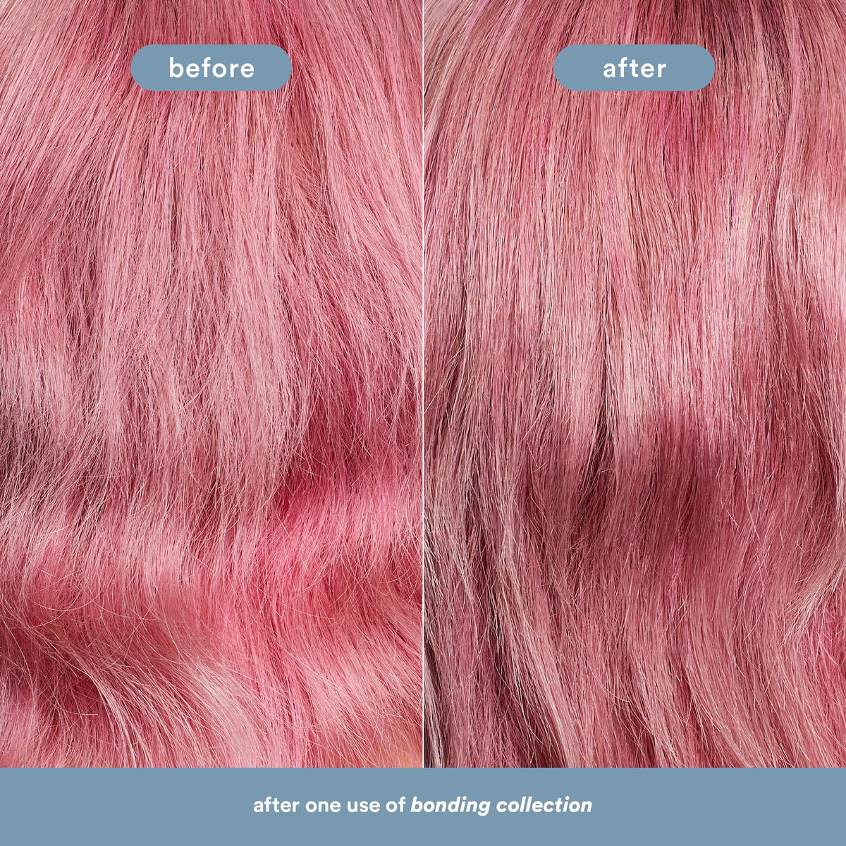 VERB Bonding Shampoo amino-bond complex graphic emphasizing bond relinking benefits