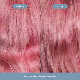 VERB Bonding Shampoo amino-bond complex graphic emphasizing bond relinking benefits
