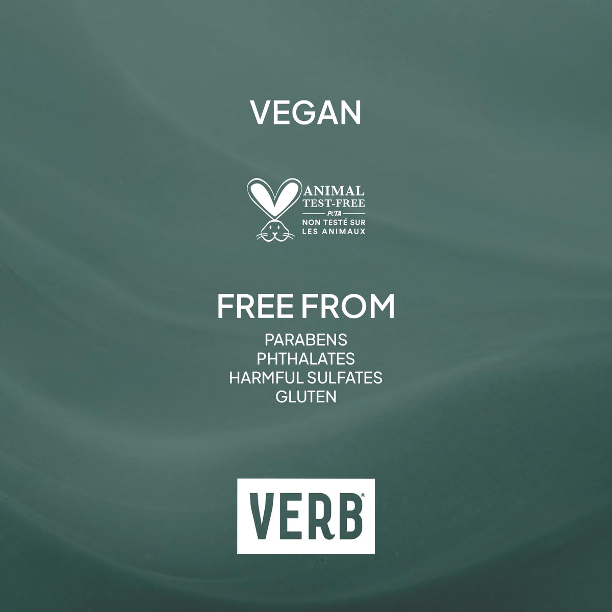 VERB frizz-control shot demonstrates rapid smoothing.
