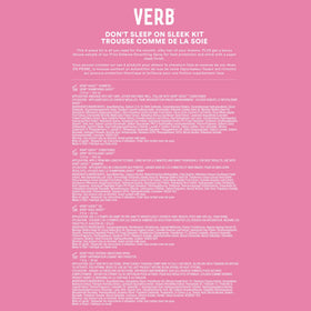 VERB Frizz Defense Spray closeup highlighting humidity protection and shine