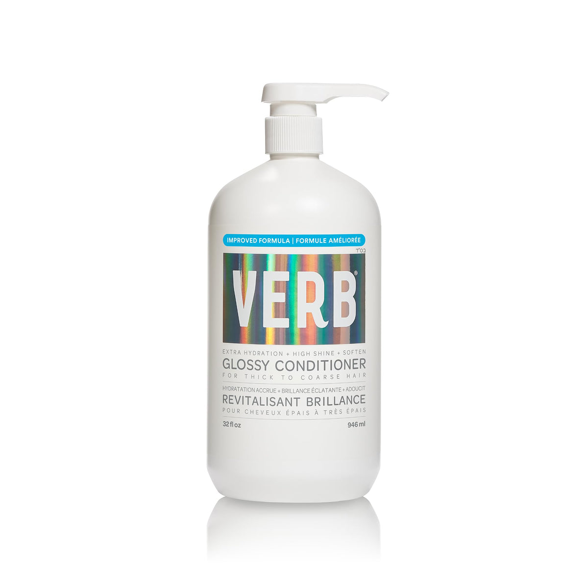 VERB Glossy Conditioner bottle front showing shine and hydration