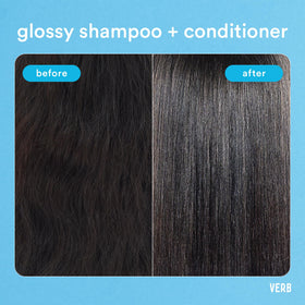 VERB Glossy Conditioner peach oil ingredient highlighted