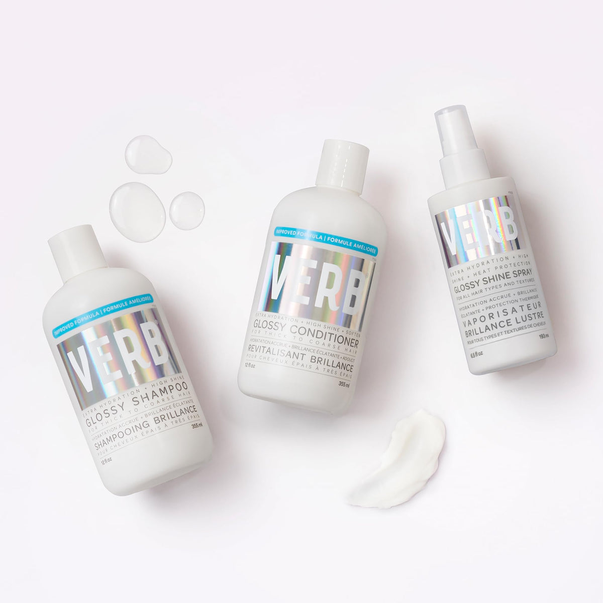 VERB Glossy Conditioner rosehip oil provides moisture