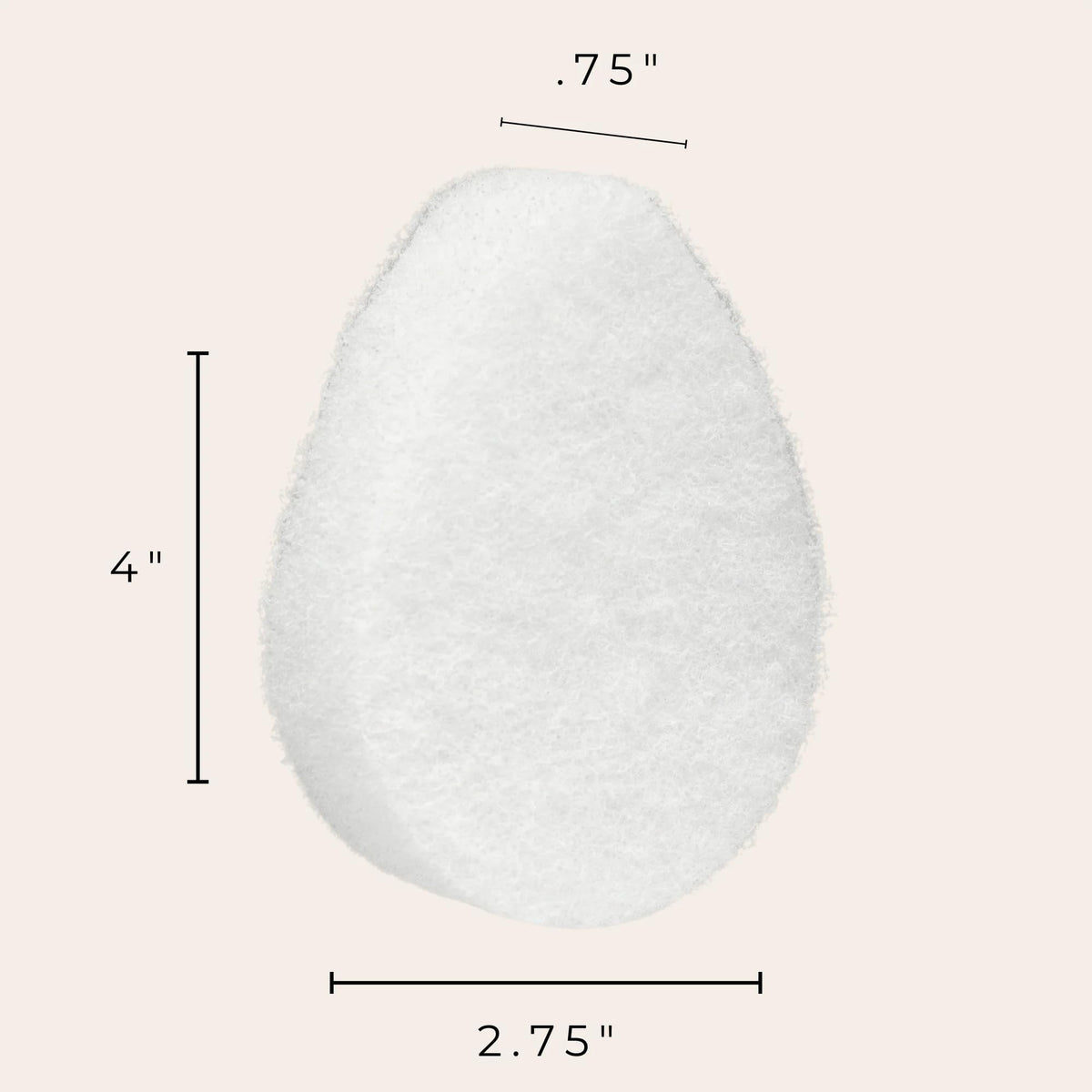 VerdeVida exfoliating pad helps refine skin texture over time