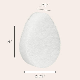 VerdeVida exfoliating pad helps refine skin texture over time
