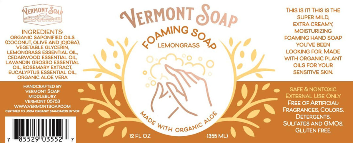 VERMONT SOAP for women usage demonstrating versatile cleansing