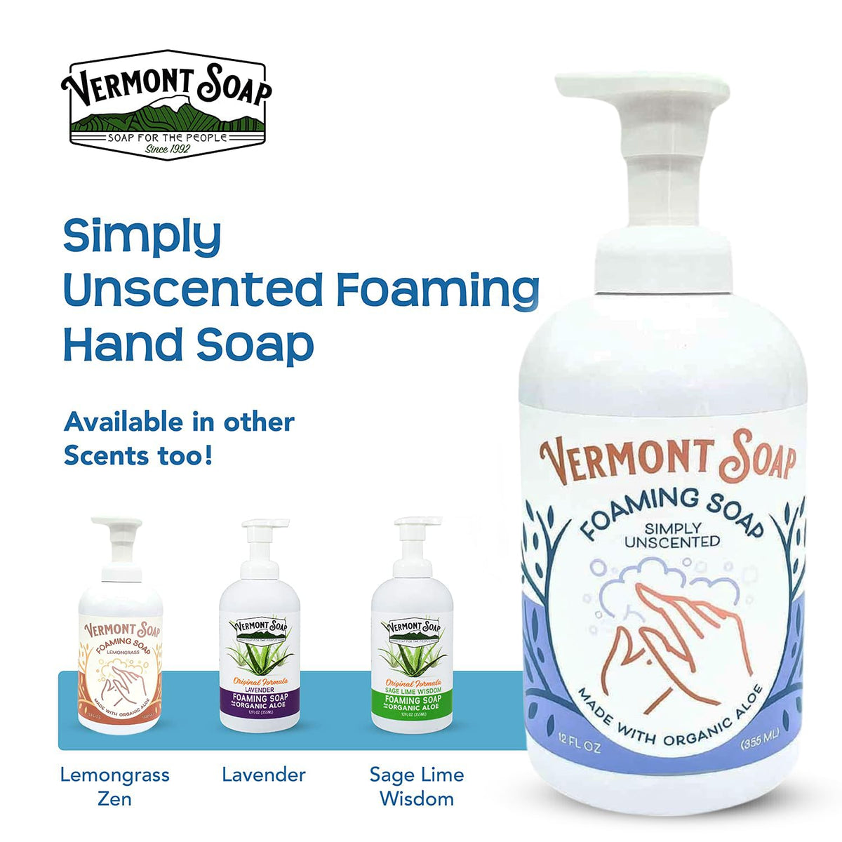 VERMONT SOAP Cruelty-free vegan brand—ethically sourced hand care.