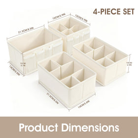 VERONLY breathable fabric materials highlight lightweight, odorless storage in a tidy vanity.