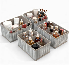 VERONLY rectangle organizer keeps makeup brushes neatly organized on your vanity.