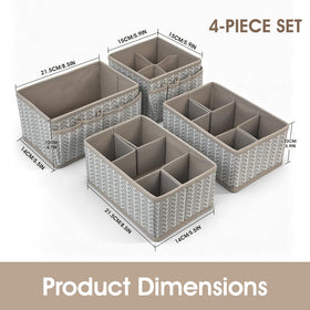 VERONLY makeup organizer drawer divider offers flexible compartments for brushes and tools.