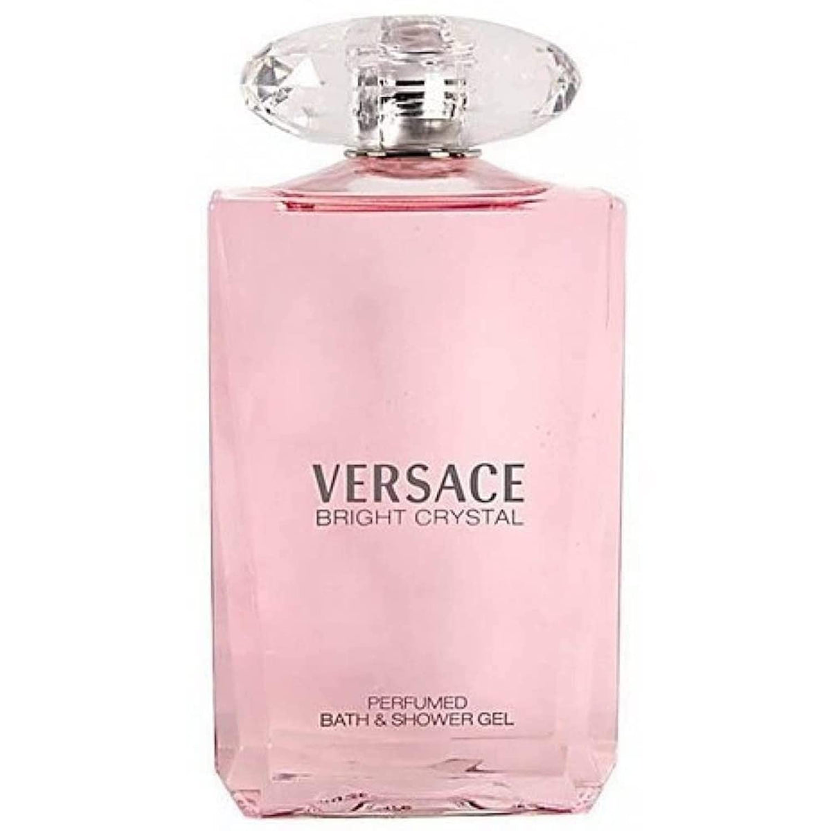 Versace Bright Crystal bath and shower gel bottle with a bright floral fragrance for daily refreshment