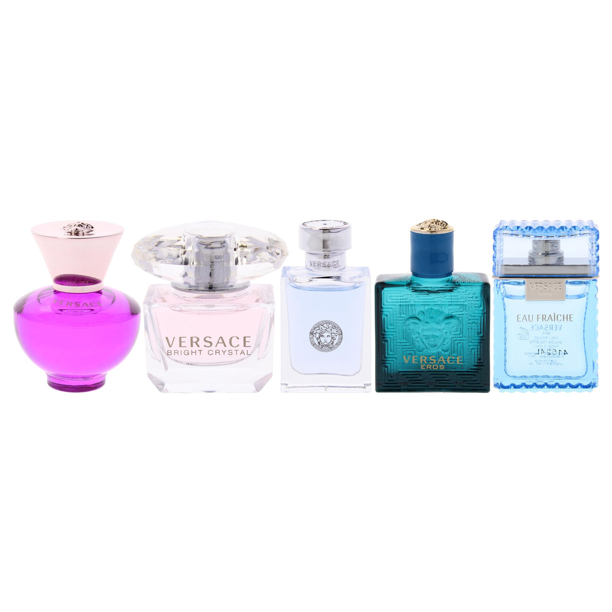 Versace Bright Crystal EDT Splash; sparkling floral daytime scent for sunny outings.