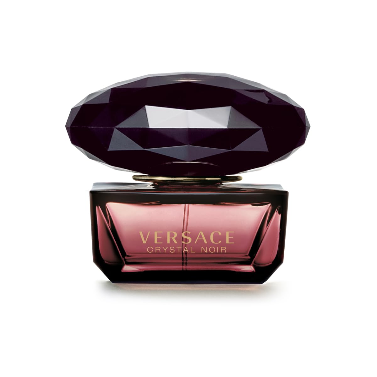 Versace Crystal Noir EDP bottle, long-lasting evening fragrance for special occasions.