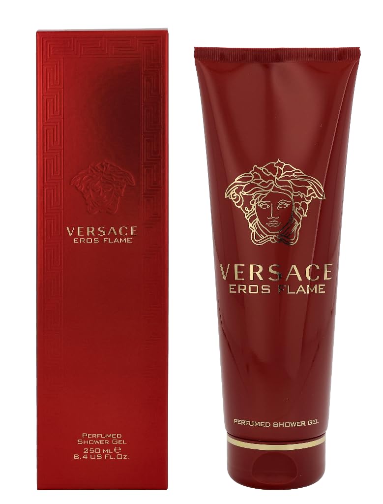 Versace Eros Flame bottle front with premium design and lasting fragrance