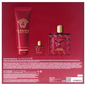 Versace Eros Flame cap and bottle capture bold first impression.