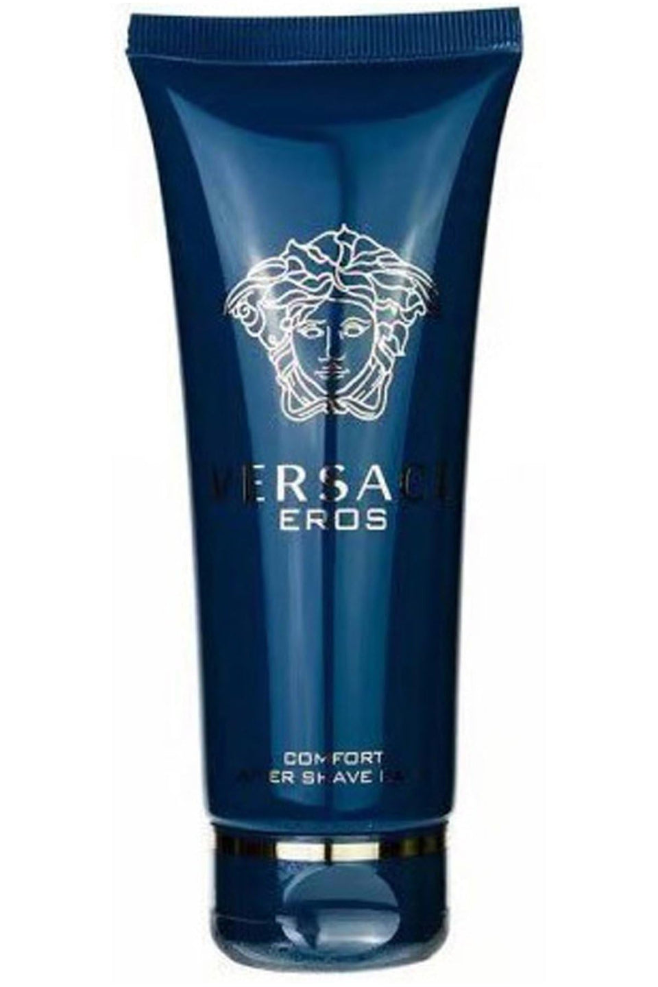 Versace Eros for Men balm packaging, premium after-shave care for refreshed skin.